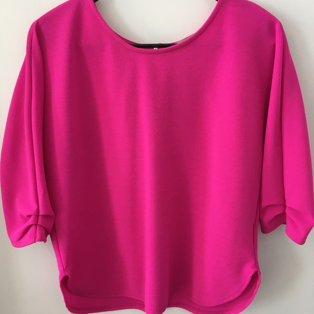 Casual Couture Fuchsia Top
